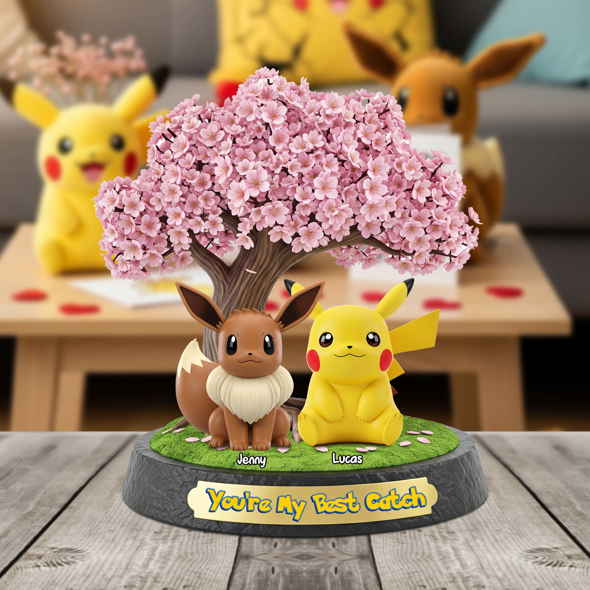 Personalized Acrylic Plaque You're My Best Catch Gift for Couples