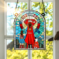Personalized Supermom Window Hanging Suncatcher Gift for Mom