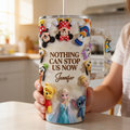 Personalized Disney Tumbler with Handle Custom Name Gift for Movie Fans Tumbler GradoCreations