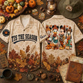 Personalized Hawaiian Shirt 'Tis The Season Fall Vibes Gift for Him Hawaiian Shirt GradoCreations