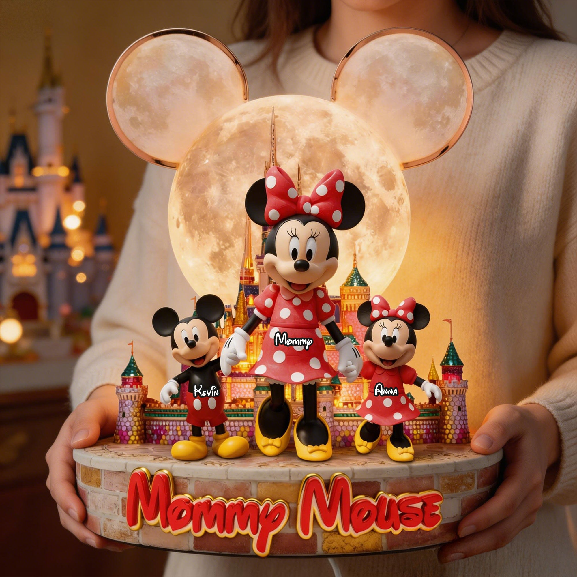 Personalized Acrylic Plaque Mommy Mouse Gift for Mom - Movies