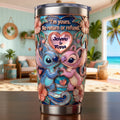 Personalized Tumbler with 3D Effect for Couples | Unique Gift
