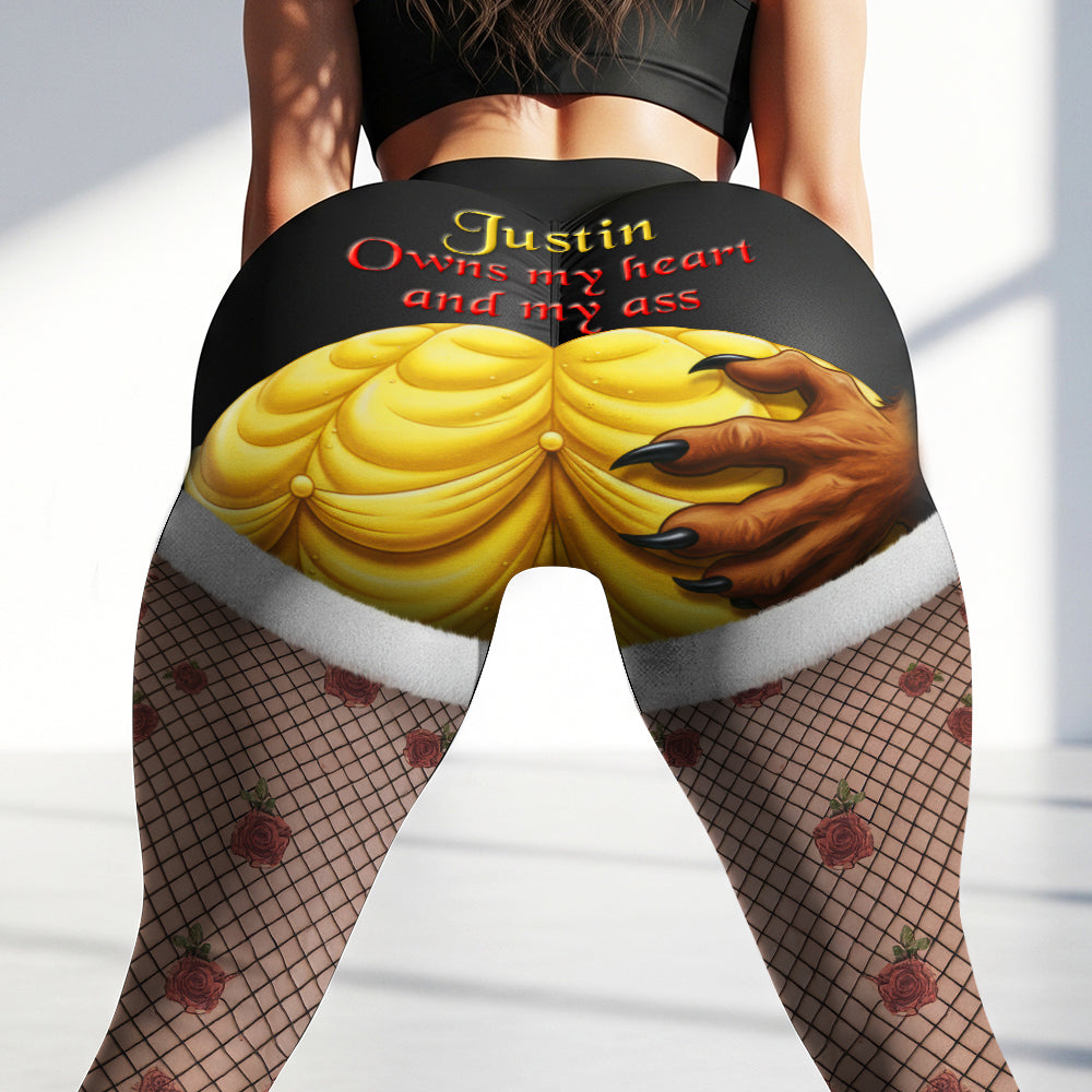 Personalized Leggings for Her - Funny Sassy Gift for Couples