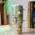Personalized Cute Baby Tumbler with 3D Effect for Kids