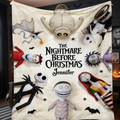 Personalized Fleece Sherpa Blanket Gift for Movie Fans