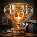 Personalized Light Box Trophy Gift for Dad or Grandpa | Home Decor