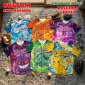 Custom Pokémon Baseball Jersey Personalized Gift for Kids - Anniversary Gift