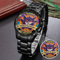 Personalized 30th Anniversary Hand Watch Terror In The Shadows Gift for Movie Fans
