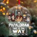 Personalized Star Wars Acrylic Ornament Custom Family Gift for Christmas