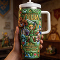 Personalized 40th Anniversary Tumbler Gift for Movie Fans
