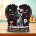 Personalized Spooky Family Acrylic Plaque Custom Gift
