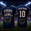 Personalized Soccer Jersey Stars Of The Game 2026 Gift for Sports Lovers