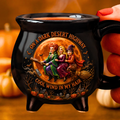 Personalized Cauldron Coffee Mug Gift for Her - Halloween Theme Cauldron Coffee Mug GradoCreations