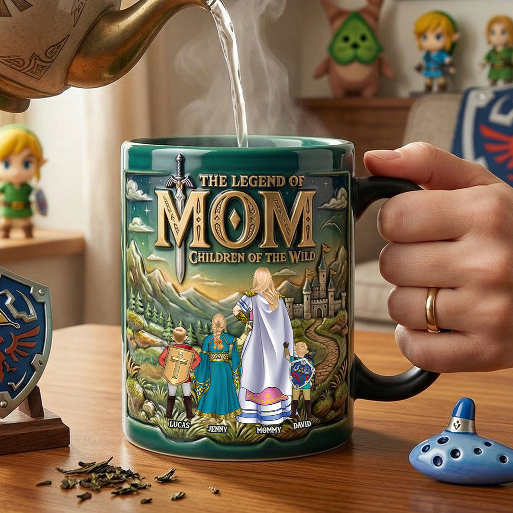 Personalized Accent Mug for Mom Magical Adventure Gift