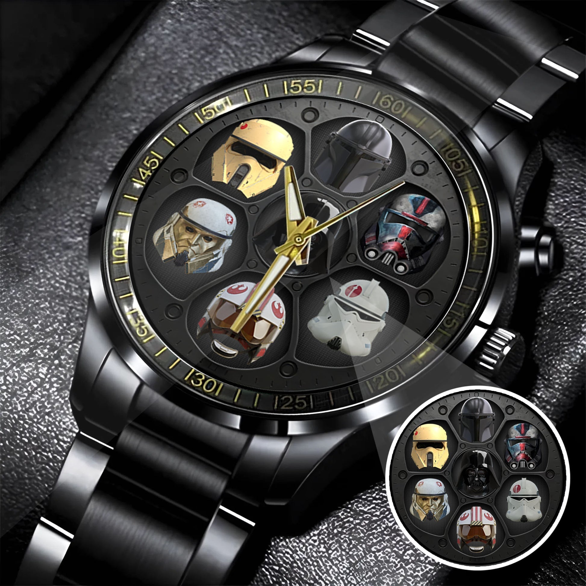 Personalized Galaxy Star Hand Watch for Movie Fans Gift