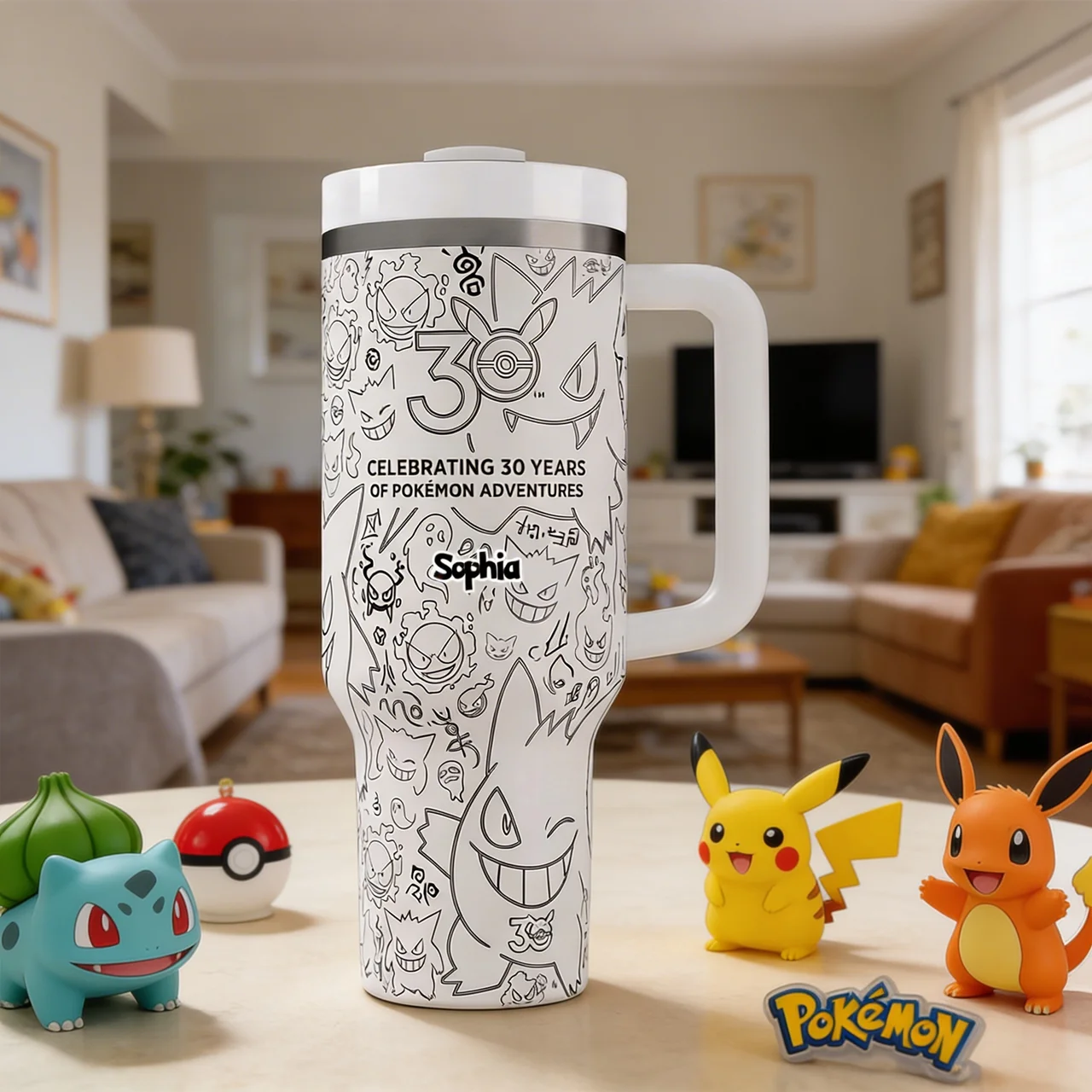 Personalized 30th Anniversary Tumbler Gift for Movie Fans