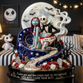 Personalized Spooky Acrylic Plaque Gift for Couples
