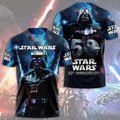 Personalized All Over Print Star Wars Shirt Gift for Movie Fans