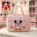Personalized Minnie Mouse Quilted Duffle Bag Gift for Kids Quilted Duffle Bag GradoCreations