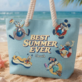 Personalized Beach Bag Custom Name Summer Vacation Gift