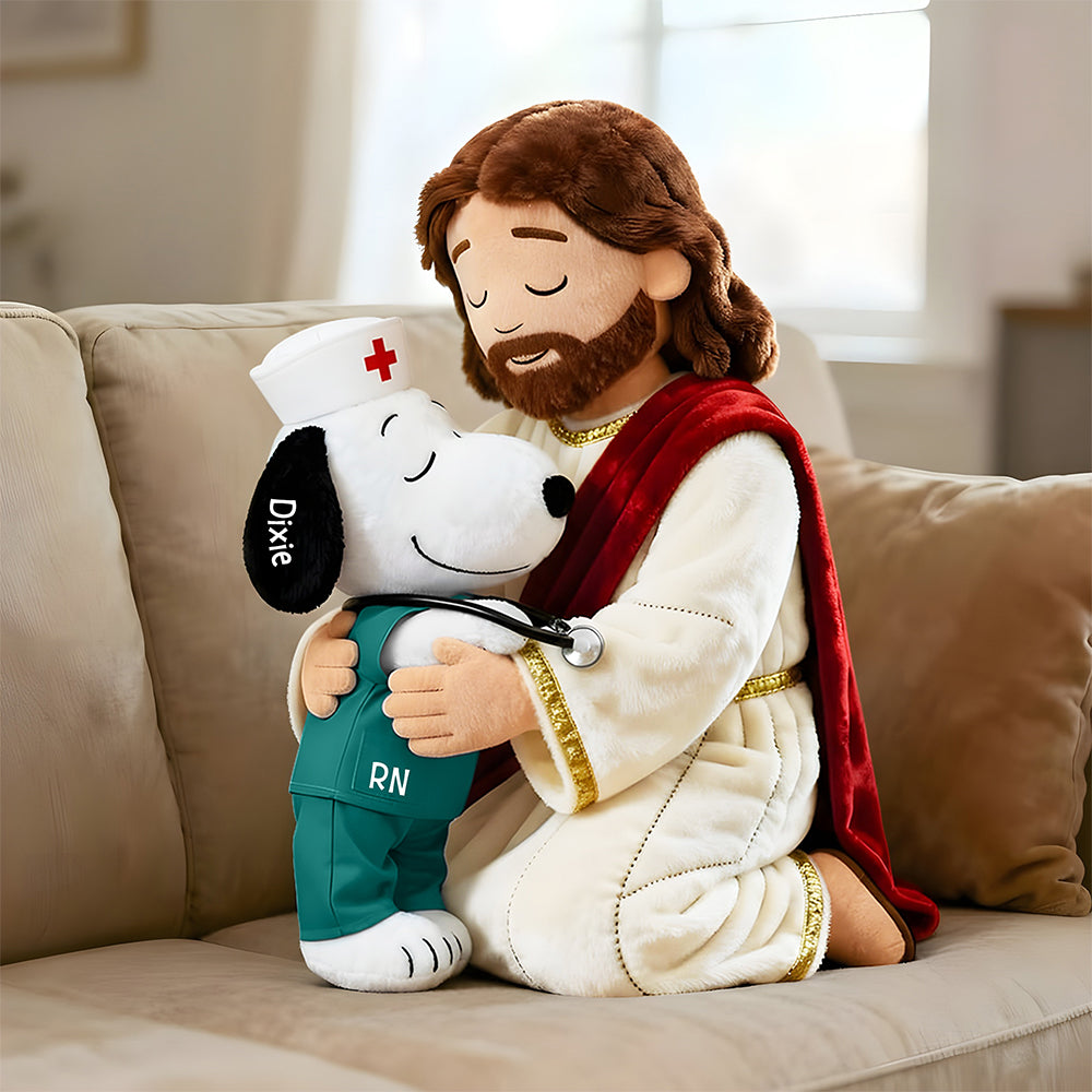 Personalized Custom Shaped Pillow Gift for Nurse | Unique Christmas Decor