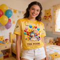 Personalized All Over Shirt for Pooh 100th Anniversary Gift