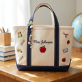 Personalized Teacher Tote Bag Back to School Gift for Educators