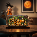 Personalized Dragon Dad Acrylic Plaque Custom Gift for Dad