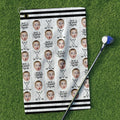 Personalized Funny Golf Towel Custom Photo Gift for Grandpa