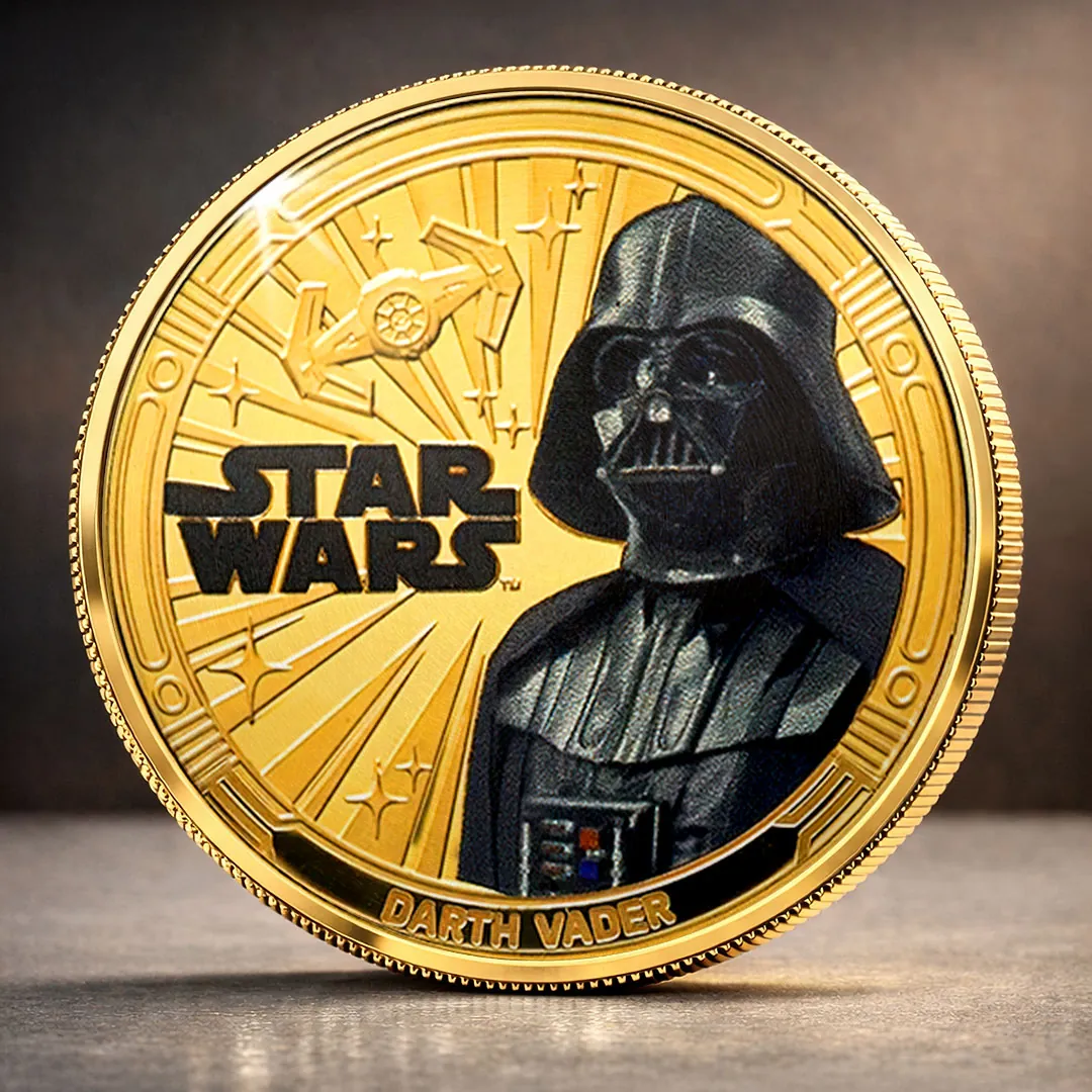 Personalized Star Wars Commemorative Coin for Movie Fans Gift