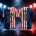 Personalized USA Soccer Jersey Custom Name Football Gift for Fans
