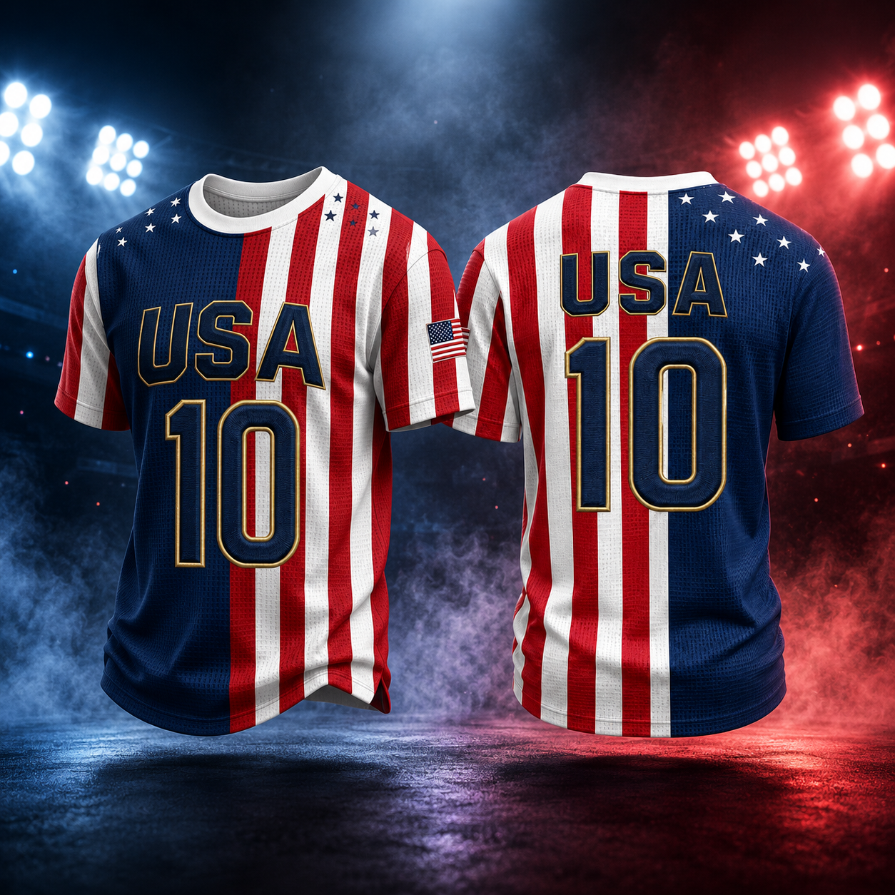 Personalized USA Soccer Jersey Custom Name Football Gift for Fans