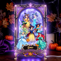 Personalized Halloween Light Box Gift for Sister | Custom Acrylic Home Decor Acrylic Light Box GradoCreations