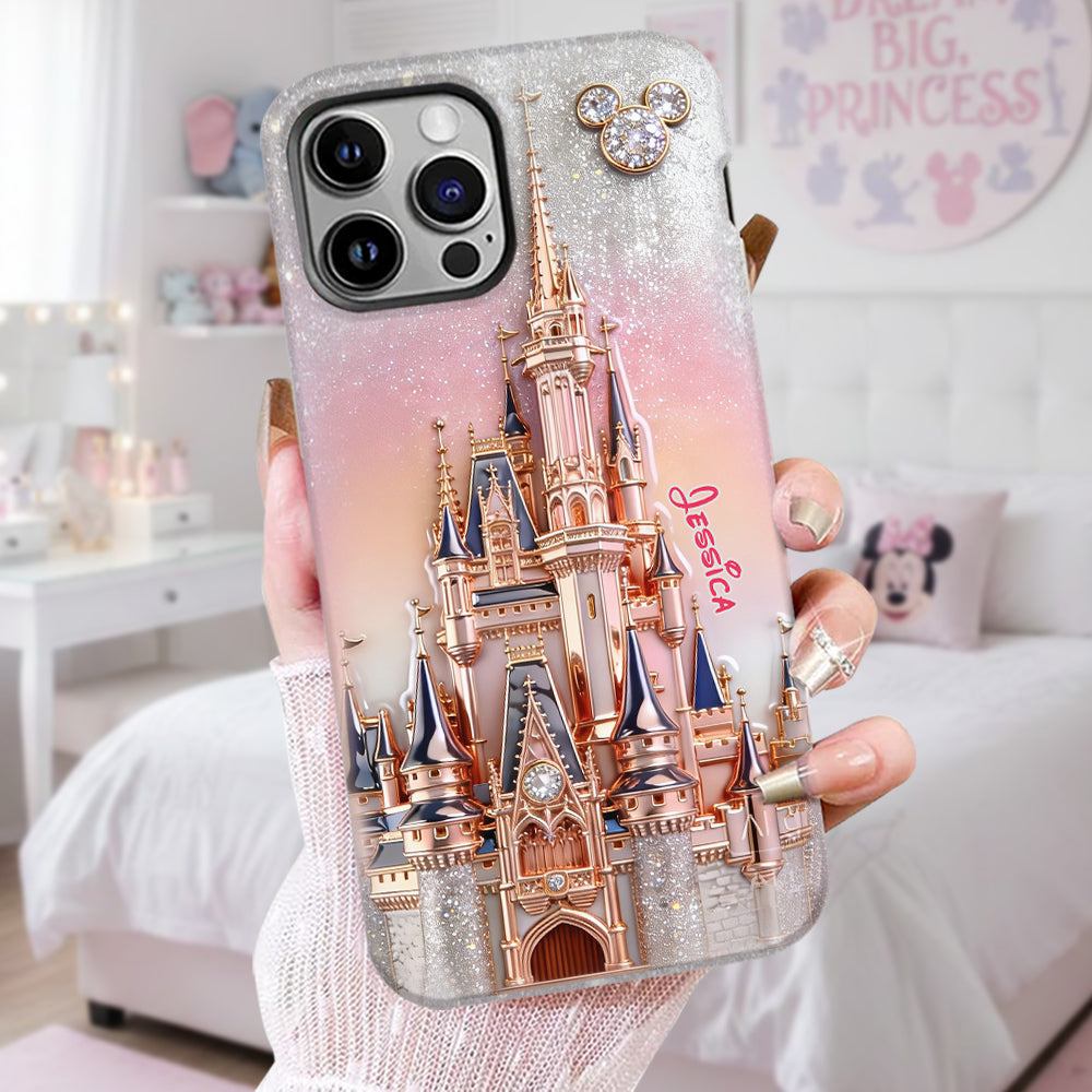 Personalized Magical Castle Phone Case Gift for Her