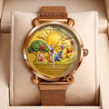 Personalized Winnie the Pooh 100th Anniversary Women's Watch Gift for Her
