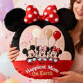 Personalized Happiest Mom on Earth Custom Pillow Gift for Mom