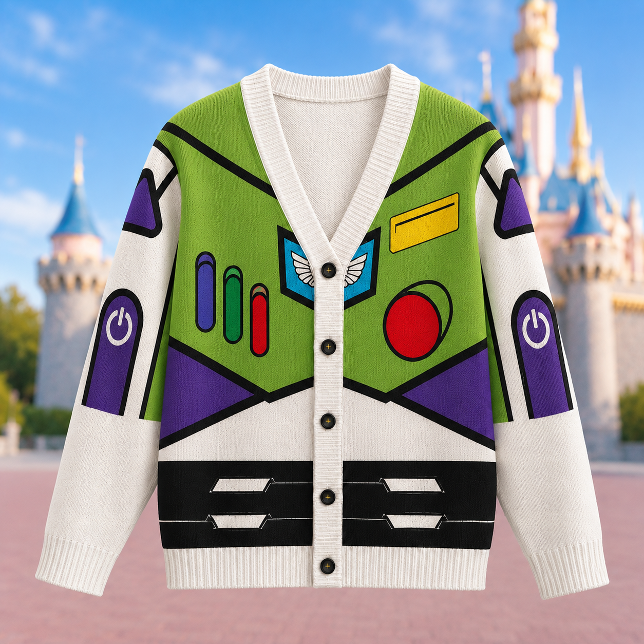 Personalized Buzz Lightyear Cardigan Costume for Halloween Cardigan GradoCreations