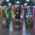 Personalized Space Warrior Tumbler Custom Name Gift for Movie Fans