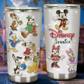 Personalized Disney Character Tumbler Custom Name Gift for Movie Fans