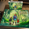 Personalized Fantasy Adventure Puzzle Gift for Mom - Kids Fun
