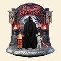 Personalized Acrylic Plaque Best Dad in the Galaxy Gift for Dad