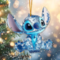 Personalized Acrylic Christmas Ornament Custom Name Gift for Fans