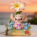 Personalized Acrylic Light Box with Custom Message for Mom Acrylic Light Box GradoCreations