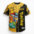 Personalized Pokémon Baseball Jersey for Adults & Kids - 30th Anniversary Gift