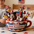 Personalized Custom Shaped Pillow 250th Anniversary Gift for Family