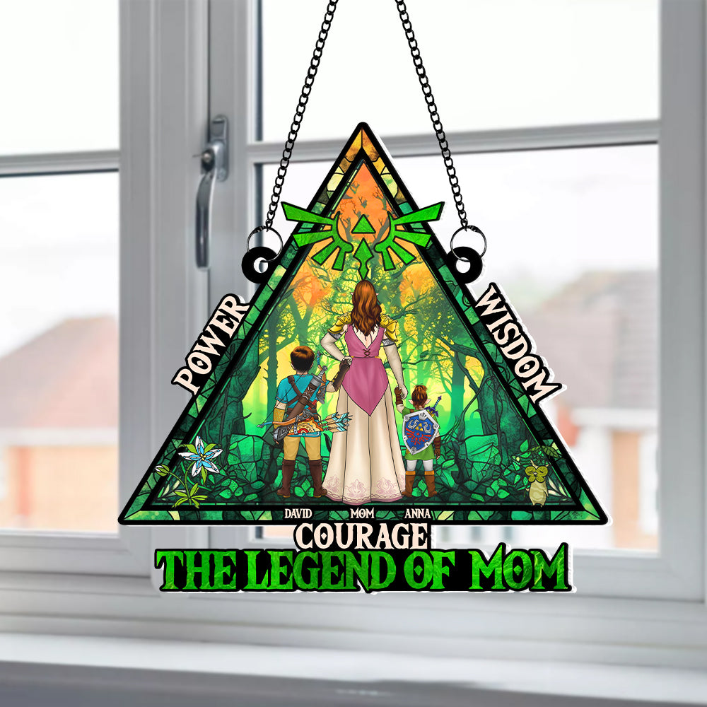 Personalized Legend of Zelda Window Hanging Suncatcher Gift for Mom