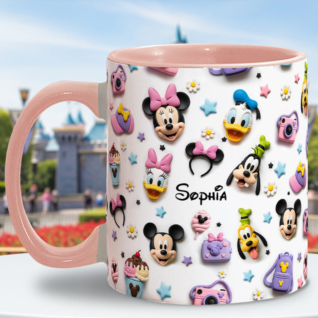 Personalized Disney Magic Mouse Mug Custom Name Christmas Gift