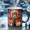 Personalized Color Changing Mug for Dad - Custom Message Gift