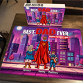 Personalized SuperDad Puzzle Custom Name Gift for Dad Puzzle GradoCreations