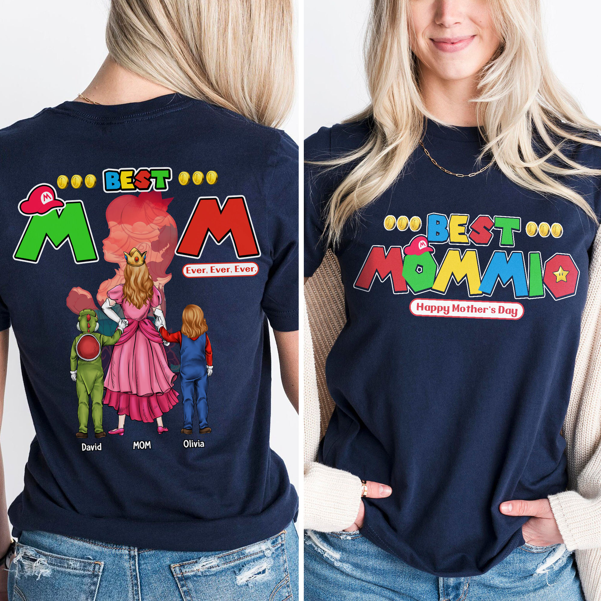 Personalized 'Best Mommio' Shirt for Mom | Mother's Day Gift
